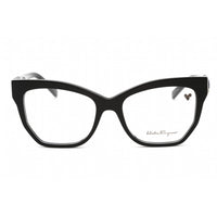 Salvatore Ferragamo Women's Eyeglasses - Black Cat Eye Acetate Frame | SF2936 001 ,