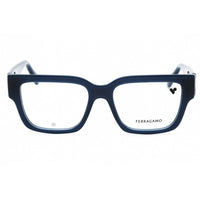 Salvatore Ferragamo Women's Eyeglasses - Opaline Blue Square Frame | SF2975 423 ,