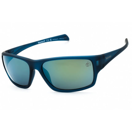Timberland Men's Sunglasses - Matte Blue Injected Propionate Frame | TB00017 91D ,