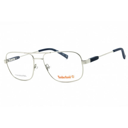 Timberland Men's Eyeglasses - Shiny Gunmetal Navigator Metal Frame | TB1676 008 ,