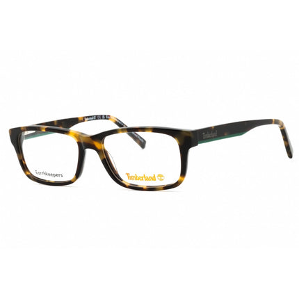 Timberland Men's Eyeglasses - Blonde Havana Rectangular Acetate Frame | TB1847 053 ,