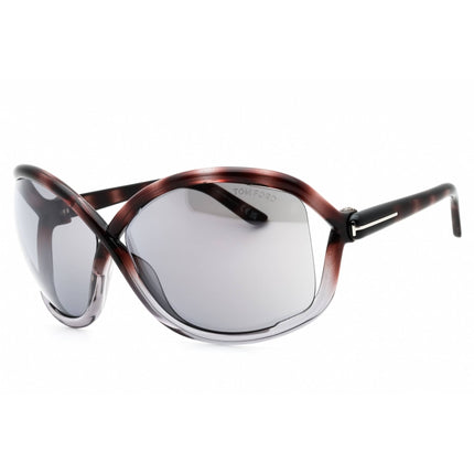 Tom Ford Women's Sunglasses - Gradient Grey Tortoise Oversized Frame | FT1068 55C ,