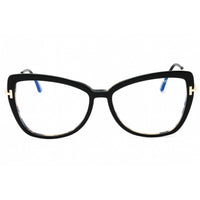 Tom Ford Women's Eyeglasses - Black/Other Cat Eye Acetate Frame | FT5882-B 005 ,