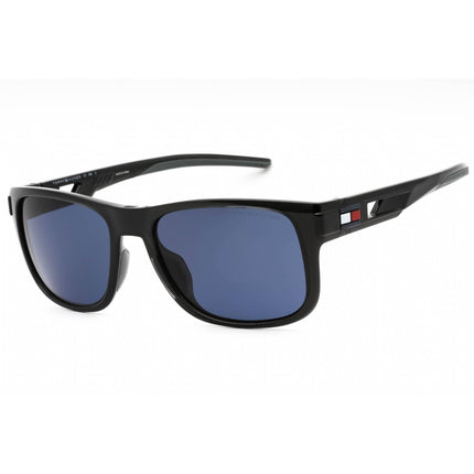 Tommy Hilfiger Men's Sunglasses - Grey Rectangular Plastic Frame | TH 1913/S 0KB7 KU ,