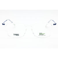 Tommy Hilfiger Unisex Eyeglasses - Crystal Blue Rectangular Frame | TJ 0061 QM4 ,