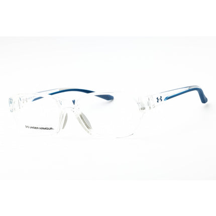 Under Armour Men's Eyeglasses - Crystal Blue Oval Full Rim Frame | UA 5068/F QM4 ,