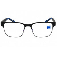 Zeiss Men's Eyeglasses - Matte Black Square Full Rim Metal Frame | ZS22403 002 ,