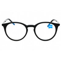 Zeiss Men's Eyeglasses - Black Round Full Rim Acetate Frame | ZS22501 001 ,