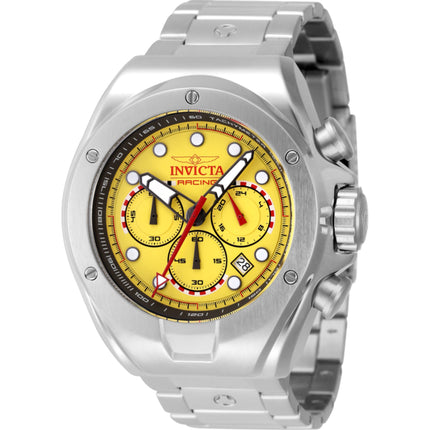 Invicta Men's Watch - Invicta Racing Chrono Yellow and Black Dial Bracelet | 47748 ,