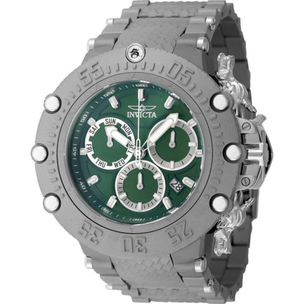 Invicta Men's Watch - Subaqua Chronograph Titanium and Green Dial Bracelet | 48192 ,
