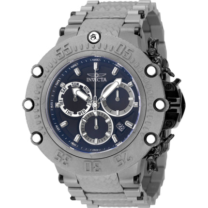 Invicta Men's Watch - Subaqua Chronograph Titanium and Black Dial Bracelet | 48194 ,