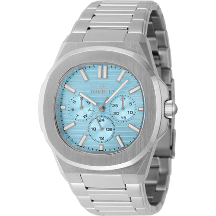 Invicta Men's Watch - Speedway Quartz Light Blue Dial Silver Steel Bracelet | 48328 ,