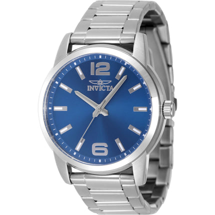 Invicta Men's Watch - Celestial Blue Dial Silver Stainless Steel Bracelet | 48490 ,