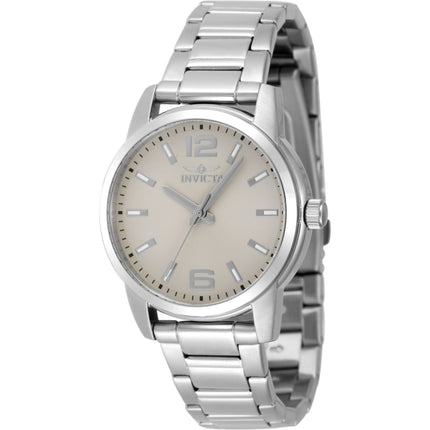 Invicta Women's Watch - Celestial Ivory Dial Silver Stainless Steel Bracelet | 48498 ,
