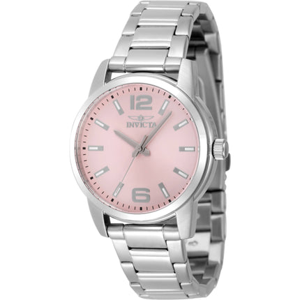 Invicta Women's Watch - Celestial Pink Dial Silver Stainless Steel Bracelet | 48501 ,