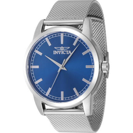 Invicta Men's Watch - Celestial Quartz Blue Dial Stainless Steel Bracelet | 48502 ,
