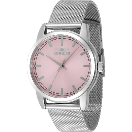 Invicta Women's Watch - Celestial Quartz Pink Dial Stainless Steel Bracelet | 48514 ,