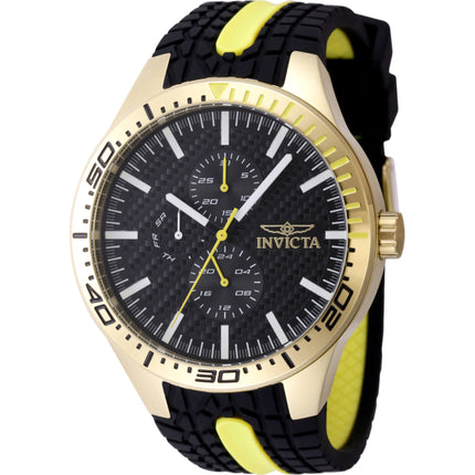 Invicta Men's Watch - Invicta Racing Yellow Gold Case Black and Yellow Strap | 48873 ,