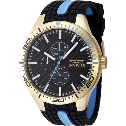 Invicta Men's Watch - Invicta Racing Yellow Gold Case Black and Blue Strap | 48874 ,