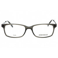 Adensco Men's Eyeglasses - Grey Crystal Plastic Rectangular Frame | AD 126 0CBL 00 ,
