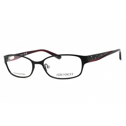 Adensco Women's Eyeglasses - Black Fuchsia Metal Rectangular Frame | Ad 207 0DA7 00 ,
