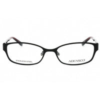 Adensco Women's Eyeglasses - Black Fuchsia Metal Rectangular Frame | Ad 207 0DA7 00 ,