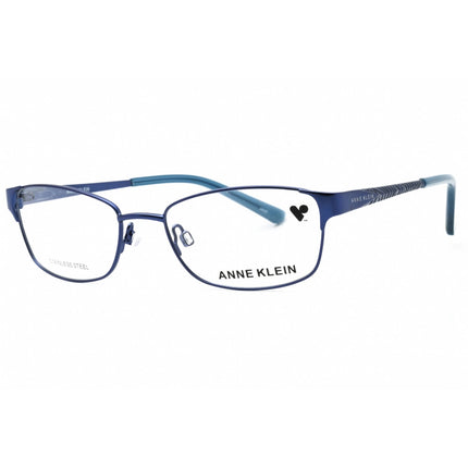 Anne Klein Women's Eyeglasses - Navy Metal Cat Eye Shape Full Rim Frame | AK5048 414 ,