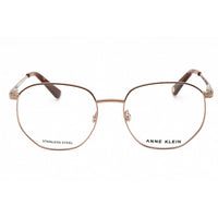 Anne Klein Women's Eyeglasses - Mocha Metal Geometric Full Rim Frame | AK5079 208 ,