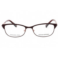 Banana Republic Women's Eyeglasses - Burgundy Rectangular Frame | Serafina 0JEG 00 ,