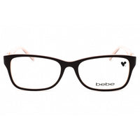 Bebe Women's Eyeglasses - Ruby Acetate Rectangular Shape Full Rim Frame | BB5133 612 ,