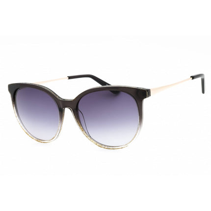 Bebe Women's Sunglasses - Jet Gradient Acetate Round Shape Full Rim Frame | BB7240 001 ,
