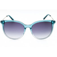 Bebe Women's Sunglasses - Blue Gradient Acetate Round Full Rim Frame | BB7240 400 ,