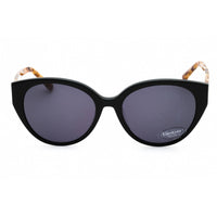 Bebe Women's Sunglasses - Smoke Lens Jet Acetate Cat Eye Full Rim Frame | BB7243 001 ,