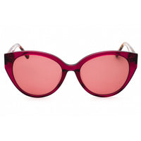 Bebe Women's Sunglasses - Berry Acetate Cat Eye Shape Full Rim Frame | BB7243 612 ,