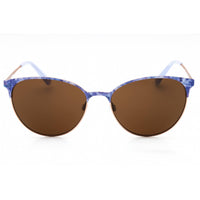 Bebe Women's Sunglasses - Rose Gold Metal Cat Eye Shape Full Rim Frame | BB7244 770 ,