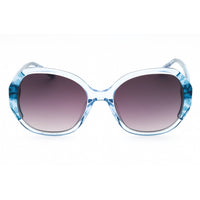Bebe Women's Sunglasses - Blue Animal Acetate Butterfly Full Rim Frame | BB7245 422 ,
