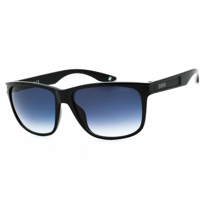 BMW Men's Sunglasses - Shiny Black Injected Propionate Full Rim Frame | BW0003 01W ,