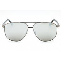 BMW Men's Sunglasses - Shiny Palladium Metal Aviator Shape Full Rim Frame | BW0030 16C ,