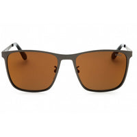 BMW Men's Sunglasses - Matte Gunmetal Metal Square Shape Full Rim Frame | BW0052-H 09J ,
