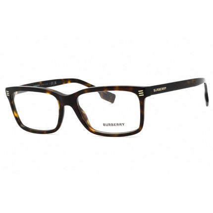 Burberry Men's Eyeglasses - Dark Havana Rectangular Full Rim Frame | 0BE2352 3002 ,