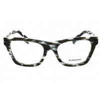 Burberry Women's Eyeglasses - White/Black Plastic Cat Eye Full Rim | 0BE2355 3978 ,