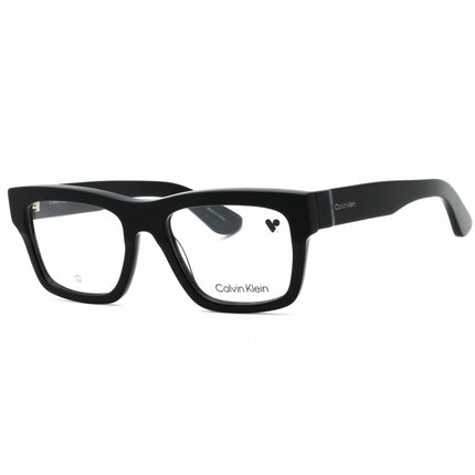 Calvin Klein Men's Eyeglasses - Black Acetate Square Full Rim Frame | CK24525 001 ,