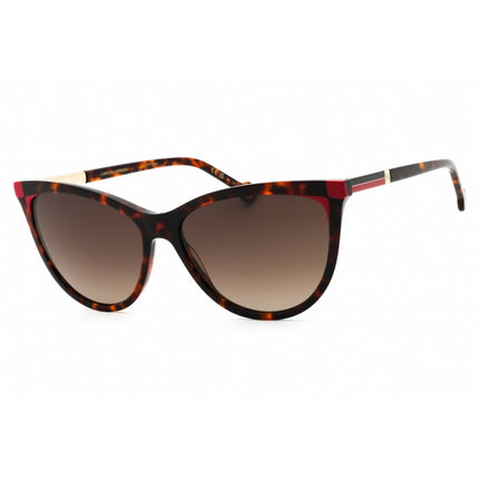 Carolina Herrera Women's Sunglasses - Havana Cat Eye Full Rim | HER 0141/S 0O63 HA ,