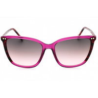 Carolina Herrera Women's Sunglasses - Brown Pink Shaded Lens | HER 0245/S 0QHO M2 ,