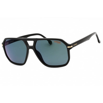 Carrera Men's Sunglasses - Black Gold Plastic Navigator Shape Full Rim | 302/S 02M2 Q3 ,