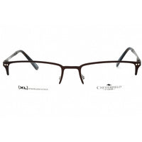 Chesterfield Men's Eyeglasses - Dark Brown Metal Half Rim Frame | CH 84XL 0R0Z 00 ,