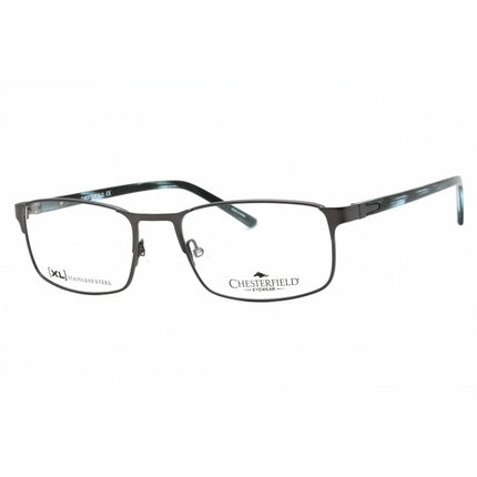 Chesterfield Men's Eyeglasses - Matte Grey Metal Rectangular Frame | CH 85XL 0RIW 00 ,
