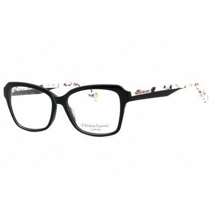 Christian Lacroix Women's Eyeglasses - Black Plastic Cat Eye Full Rim | CL1072 001 ,