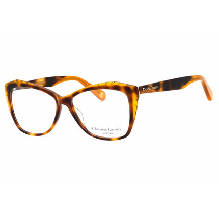 Christian Lacroix Women's Eyeglasses - Tortoise Plastic Butterfly Frame | CL1077 165 ,