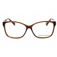 Christian Lacroix Women's Eyeglasses - Brown Plastic Cat Eye Full Rim | CL1091 155 ,